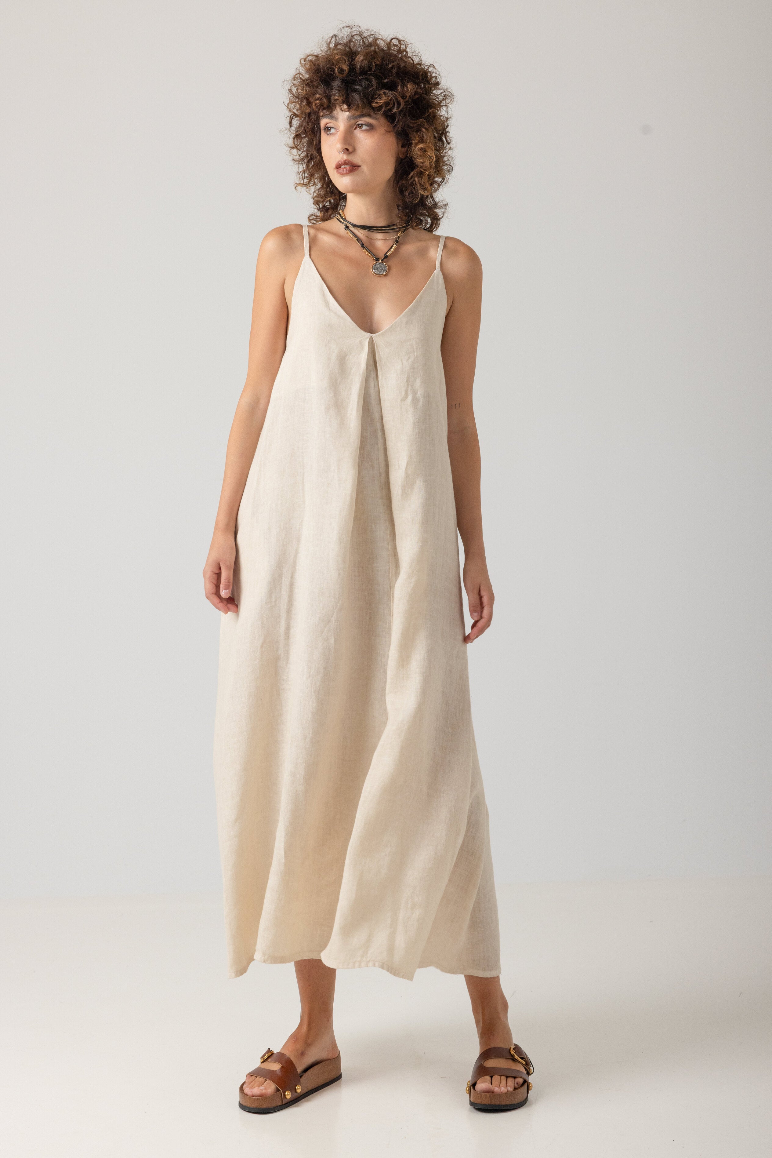 Giulia Linen Dress