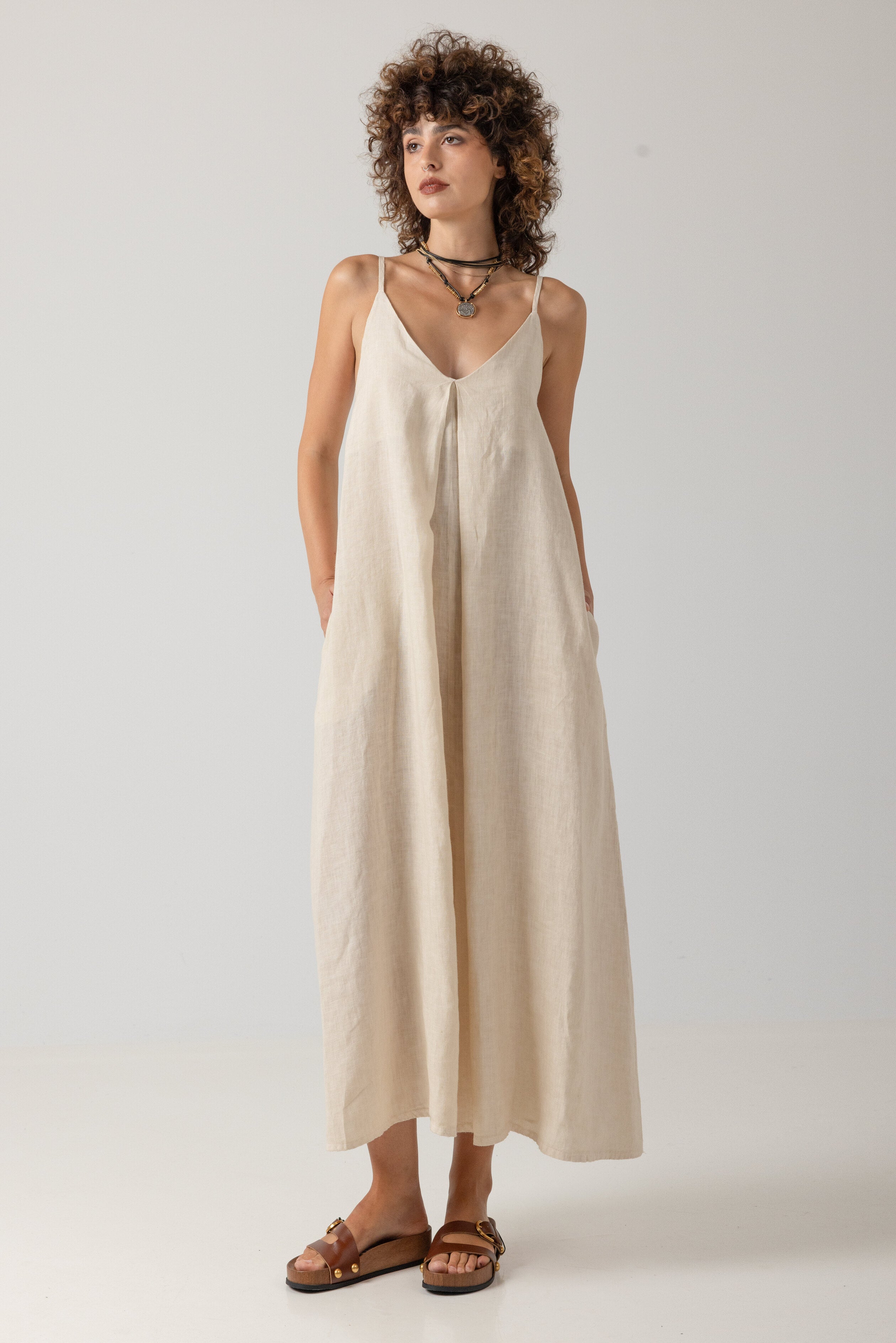 Giulia Linen Dress